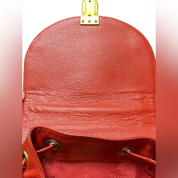 MCM backpack Red - Picture 3 of 13
